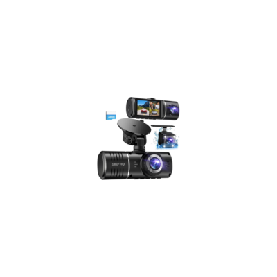 Dash Cam, 3 Channel Dash Cam, 1080P Dash Cam Front and Inside