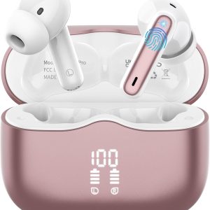 Wireless Earbuds, Bluetooth 5.4 Headphones in Ear